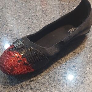 Puma Red and Black Shoes